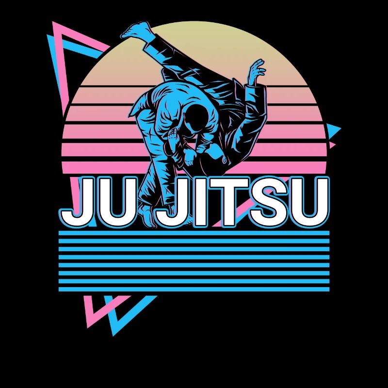 Ju Jitsu Retro Gift