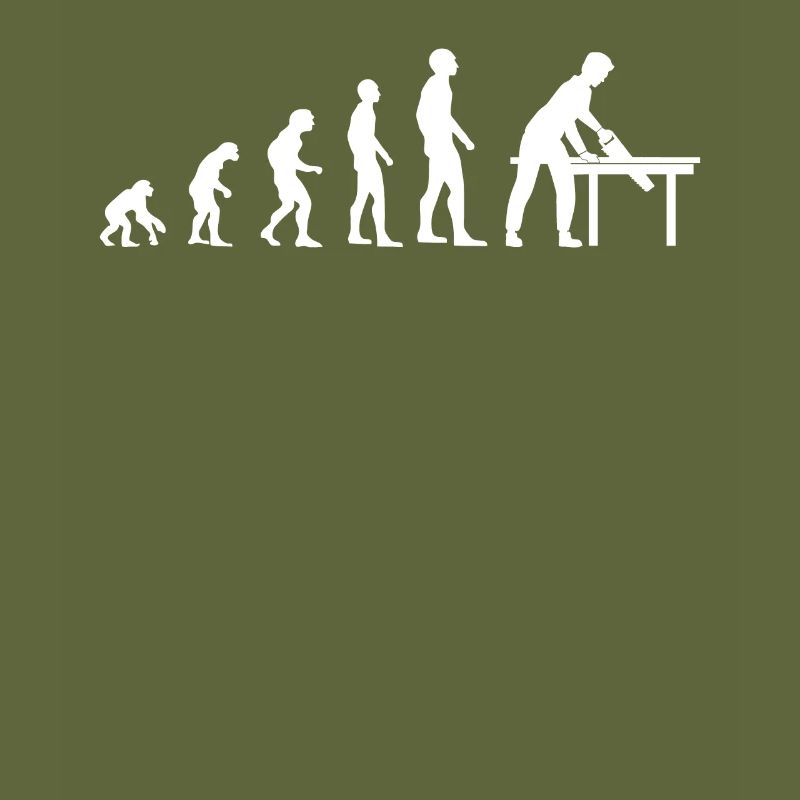 Tischler Beruf Evolution Schreiner Geschenk