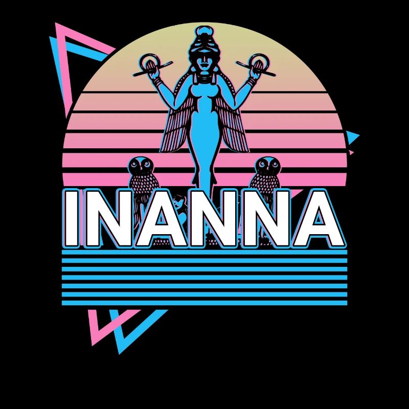Inanna Ancienne déesse Sumérienne Mythologie Geschen