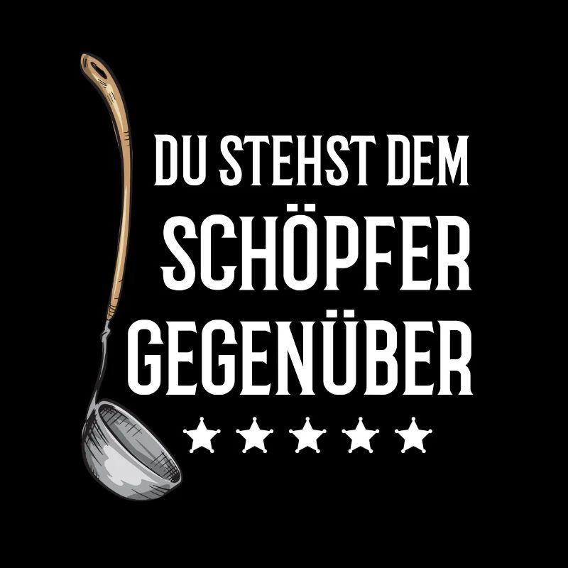 Lustiger Koch Spruch Köche Gastronomie