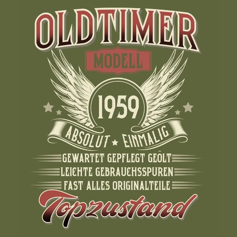 1959 Geboren Geburtstag Oldtimer