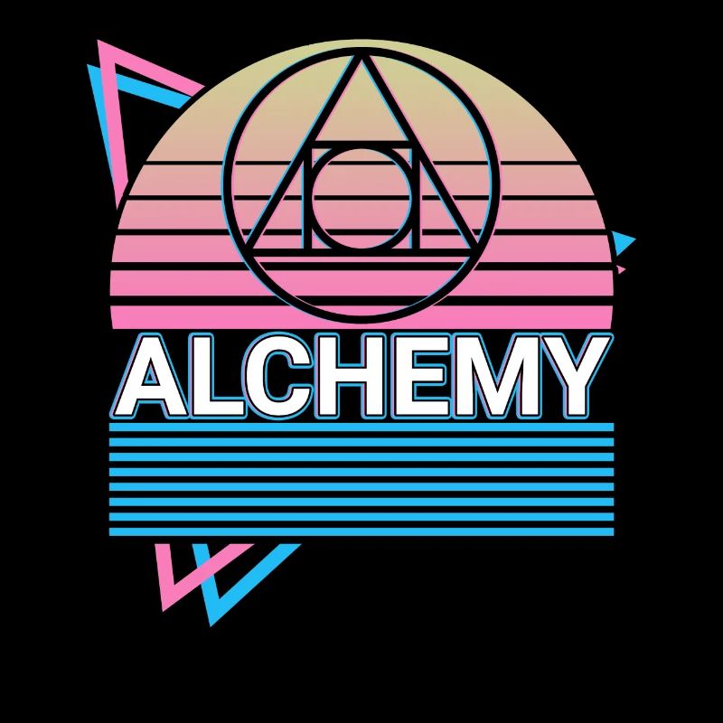 Alchemy Symbol Philosopher's Stone Retro