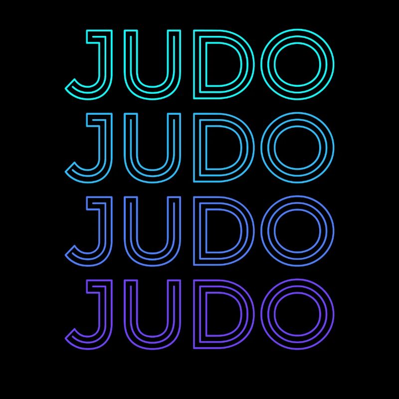 Judo Judoka Retro
