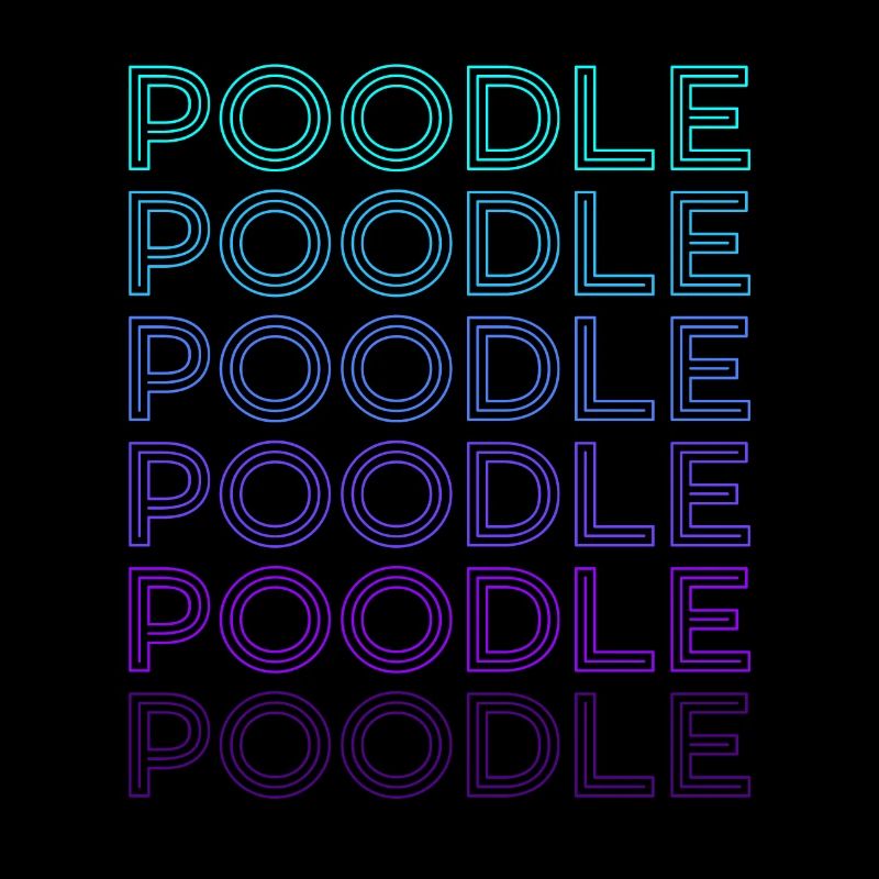 Pudel Retro