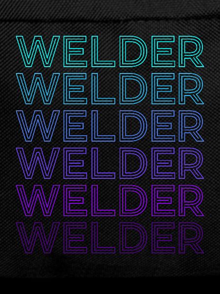 Welder Welding Welding Retro