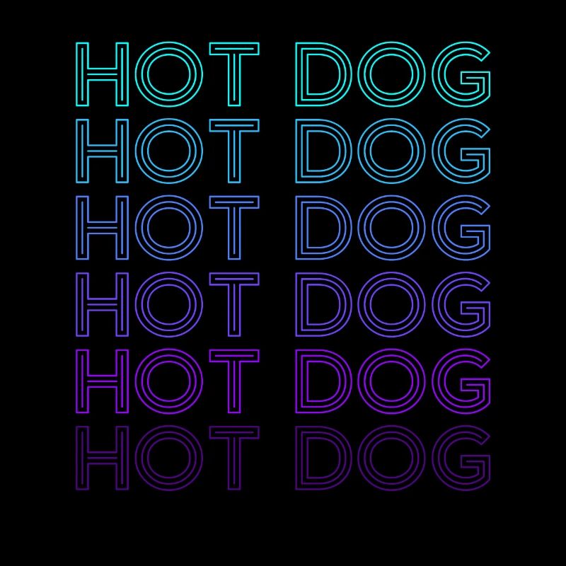 Hot Dog Retro