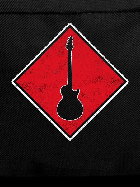 Rock Electric Guitar Logo
