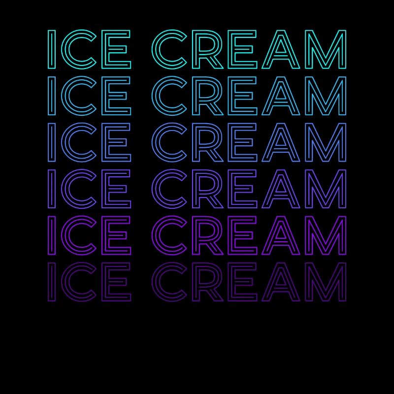 Eiscreme-Tüte Retro