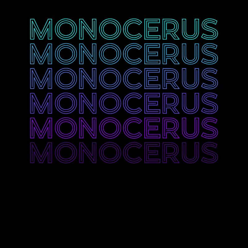 Monocerus Medieval Bestiaries Retro