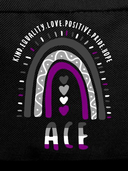 Ace Pride Boho Rainbow
