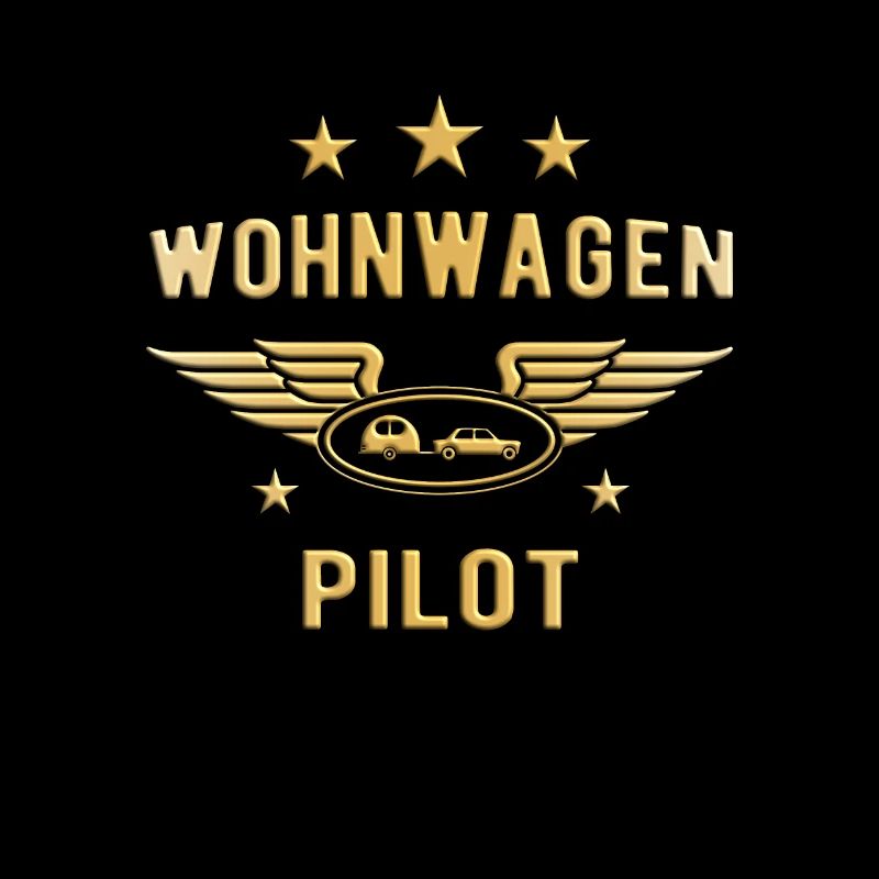 Wohnwagen Pilot Emblem Abzeichen