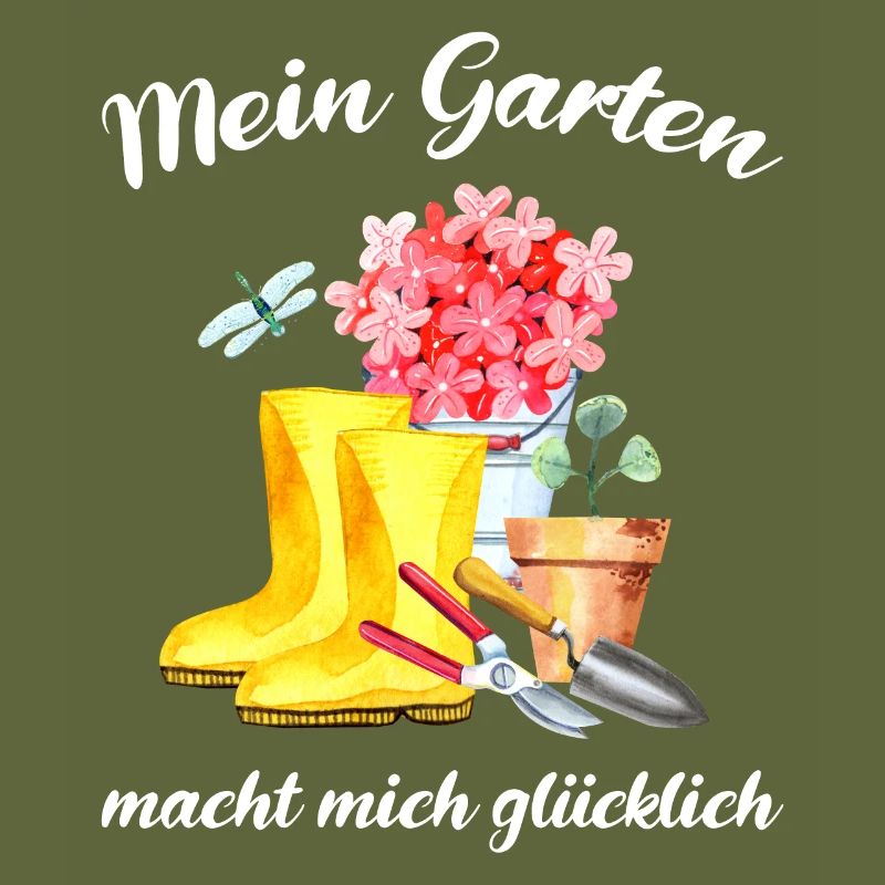 Garten Spruch Gärtner Hobbygärtner Geschenkidee