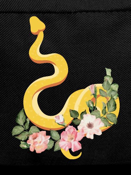 Snake Serpent Flower Floral