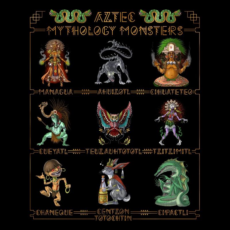 Ancient Aztec Mythology Monsters