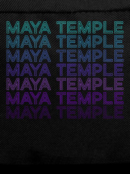 Maya-Tempel Antike Maya-Pyramide Azteken Retro
