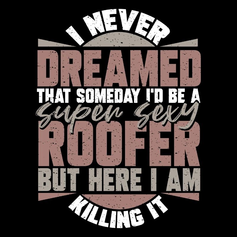 Dachdecker Handwerker Beruf Dach Handwerk Hausbau