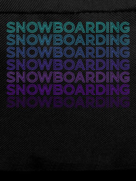 Snowboarding Snowboard Snowboarder Retro