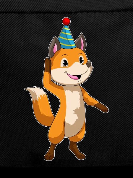 Fox Birthday Party Hat
