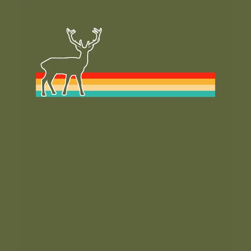 Cerf Rétro