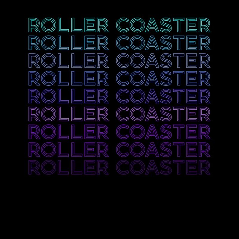 Roller Coaster Parc d’attractions Retro