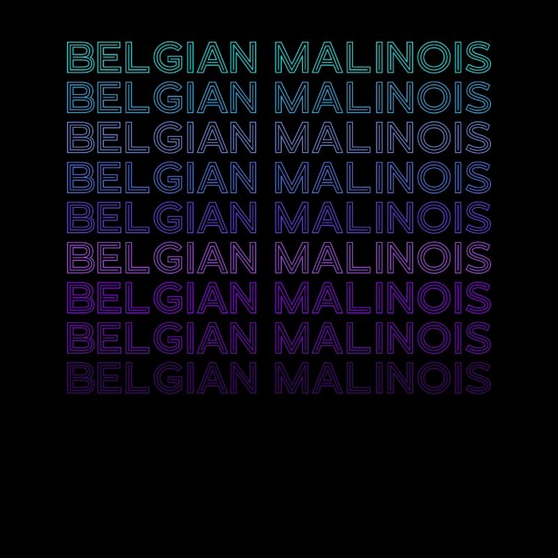 Malinois Rétro belge