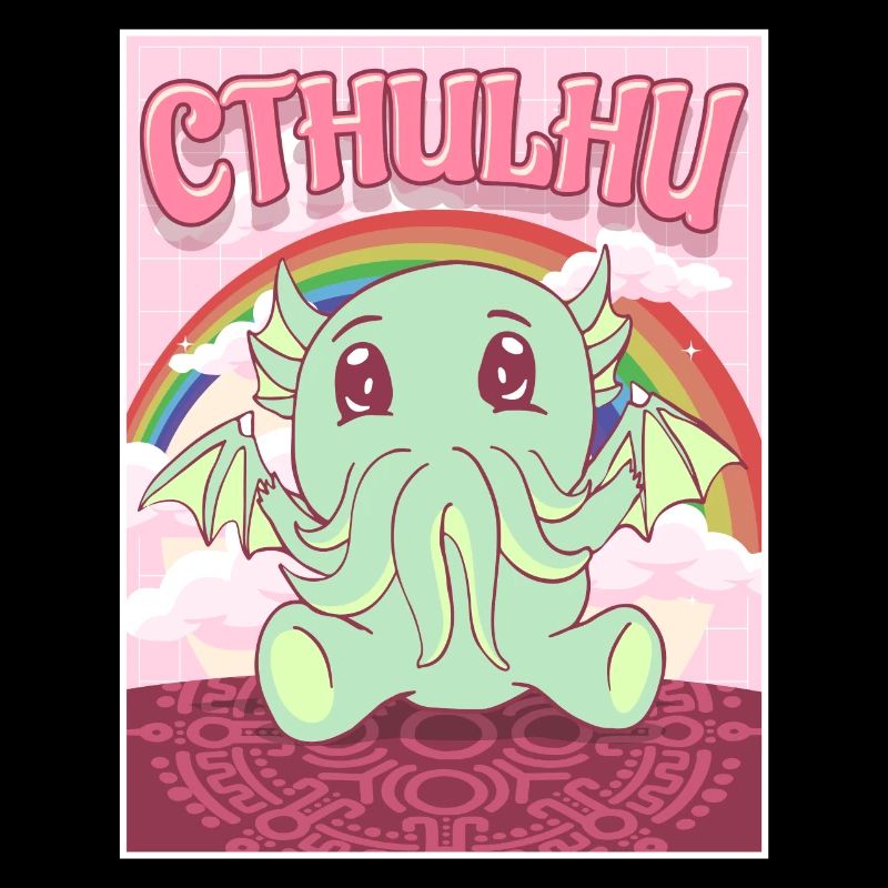 Kawaii Cthulhu Necronomicon Cthulhu Monstre