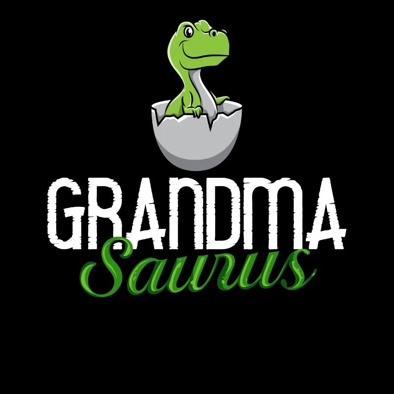 Dinosaurier Oma Saurus Omasaurus Großmutter