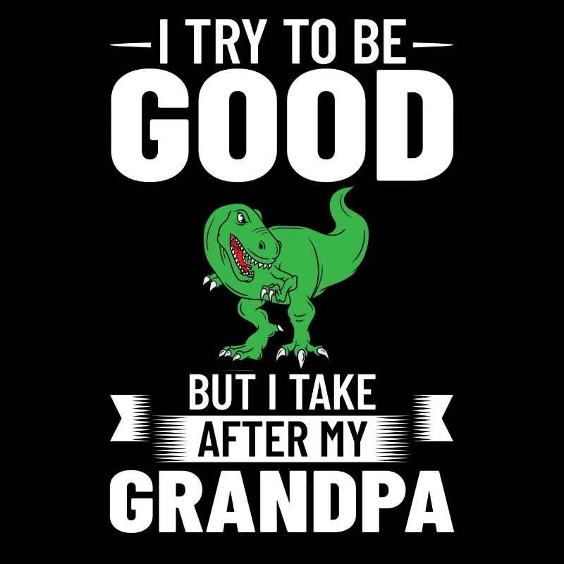 Opa Dinosaurier Großvater Saurus Opasaurus