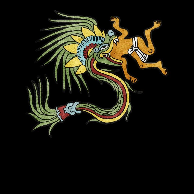 Quetzalcoatl Aztec Maya Feathered Snake