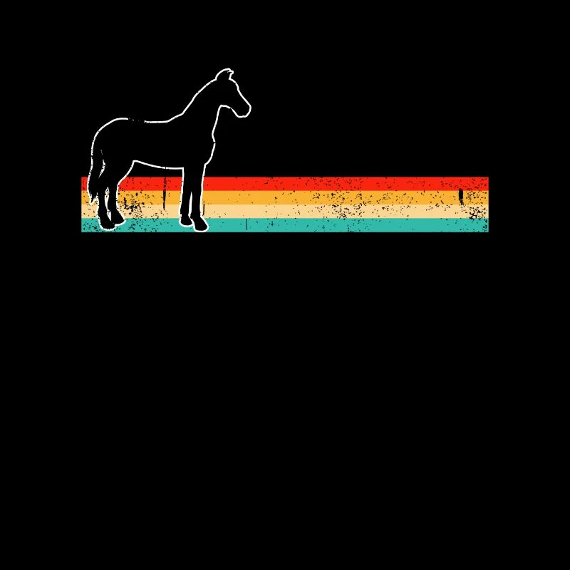 Pferd Retro