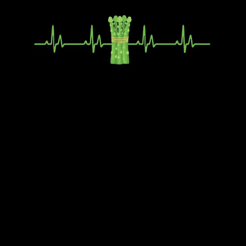 Spargel Herzschlag Shirt