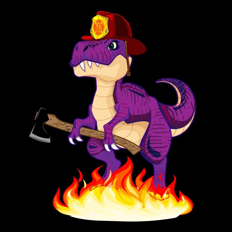 Feuerwehr Dinosaurier