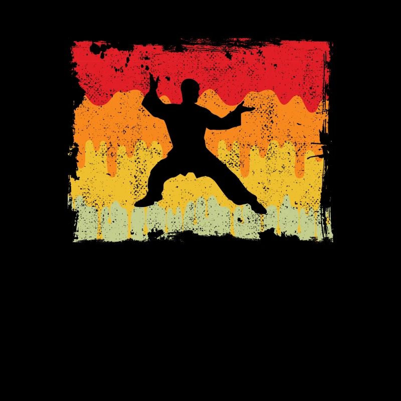 Karate Martial Arts Retro