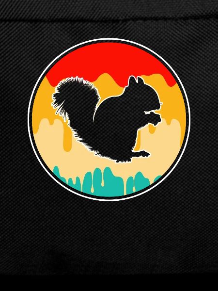 Eichhörnchen Retro