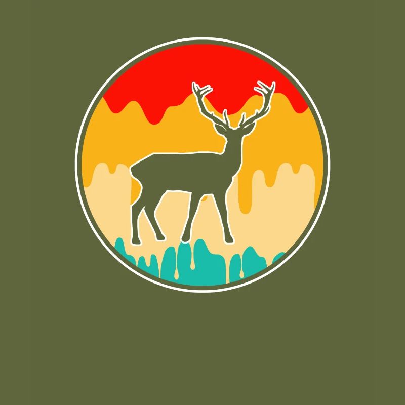 Cerf Rétro