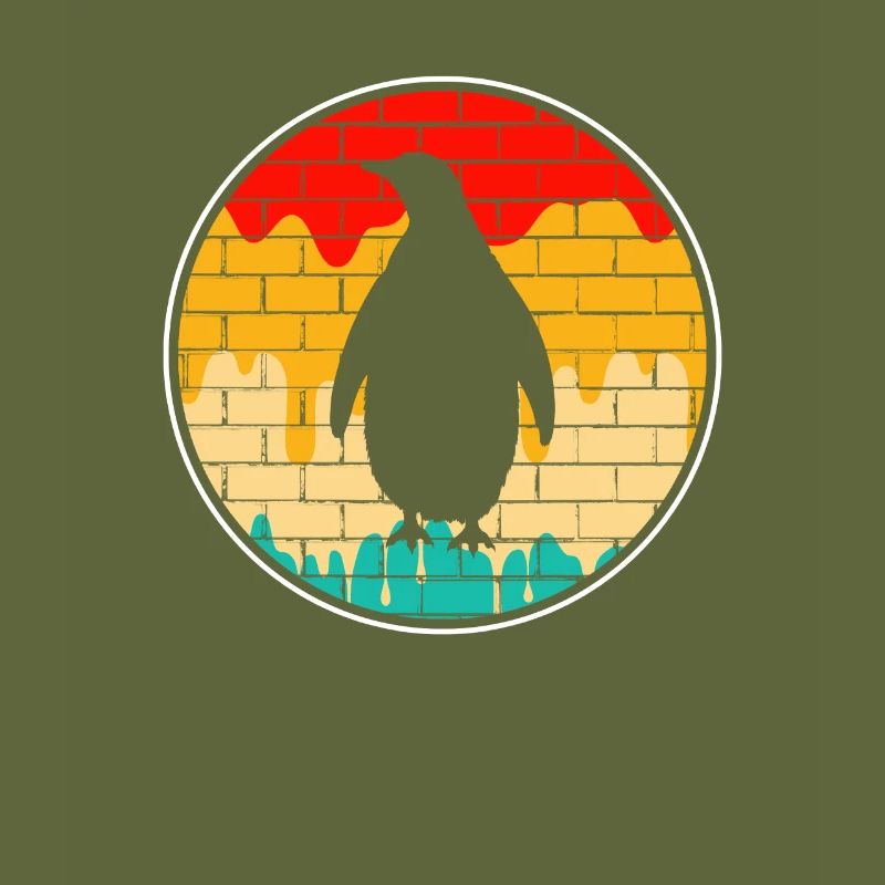 Retro Pinguin