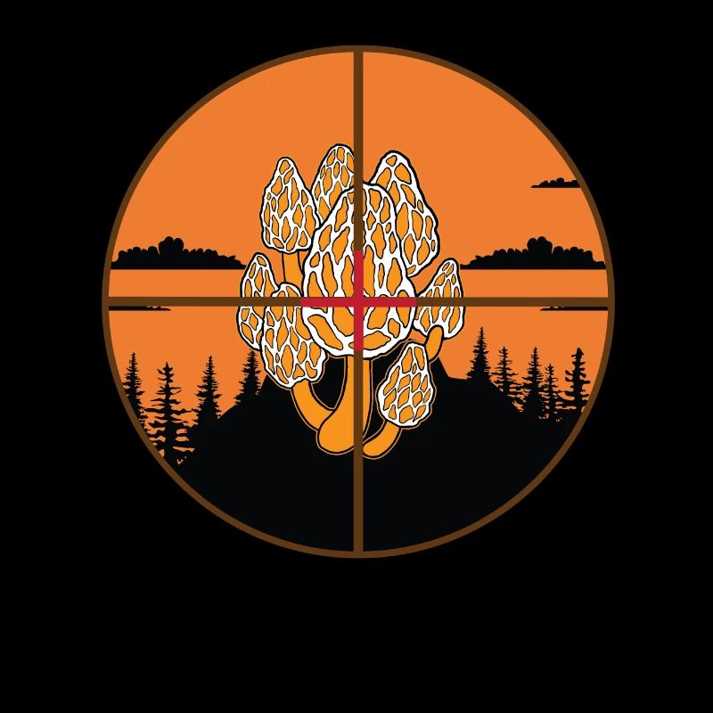 Morcheln Pilzjagd