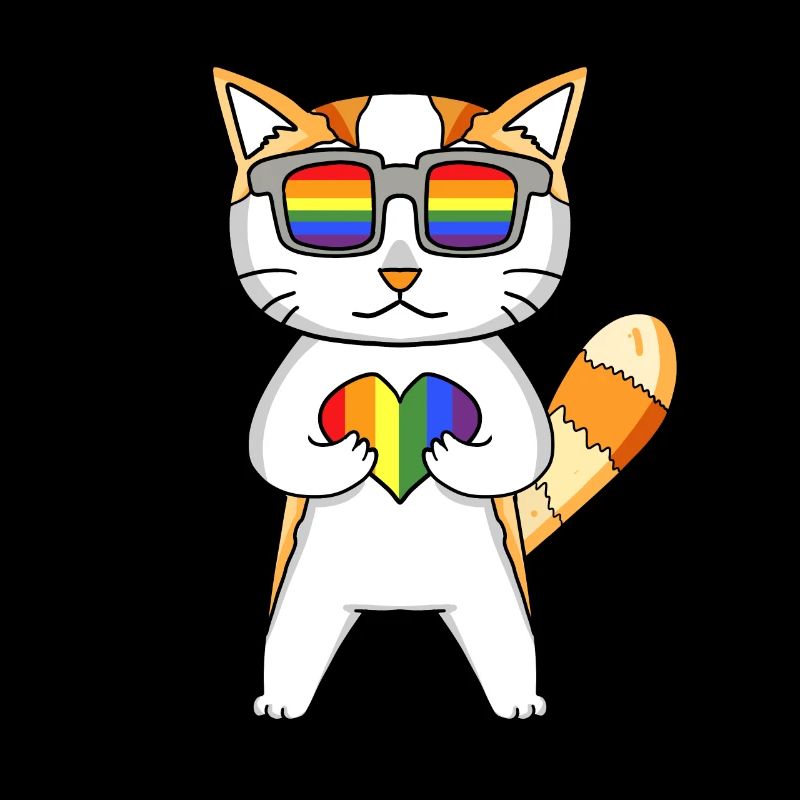 LGBT Cat Rainbow