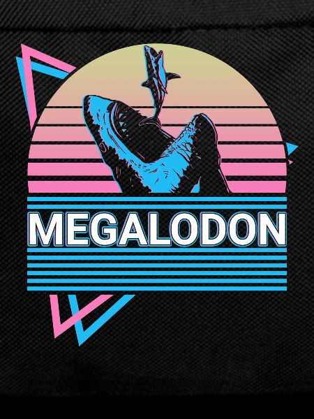 Megalodon Hai Retro Gift