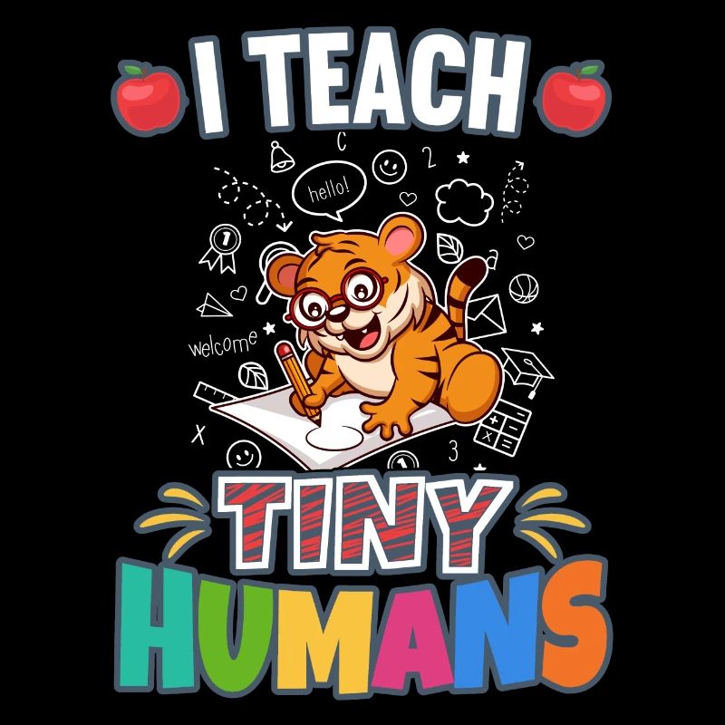 J’enseigne à Tiny Humans enseignant à l’école primaire