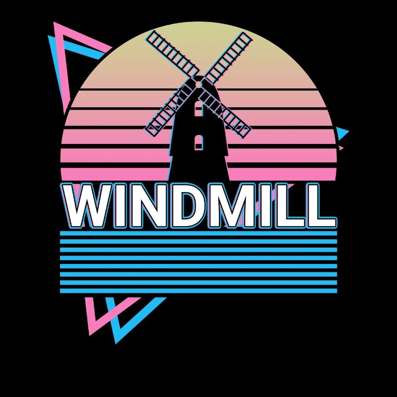 Windmill Retro Gift