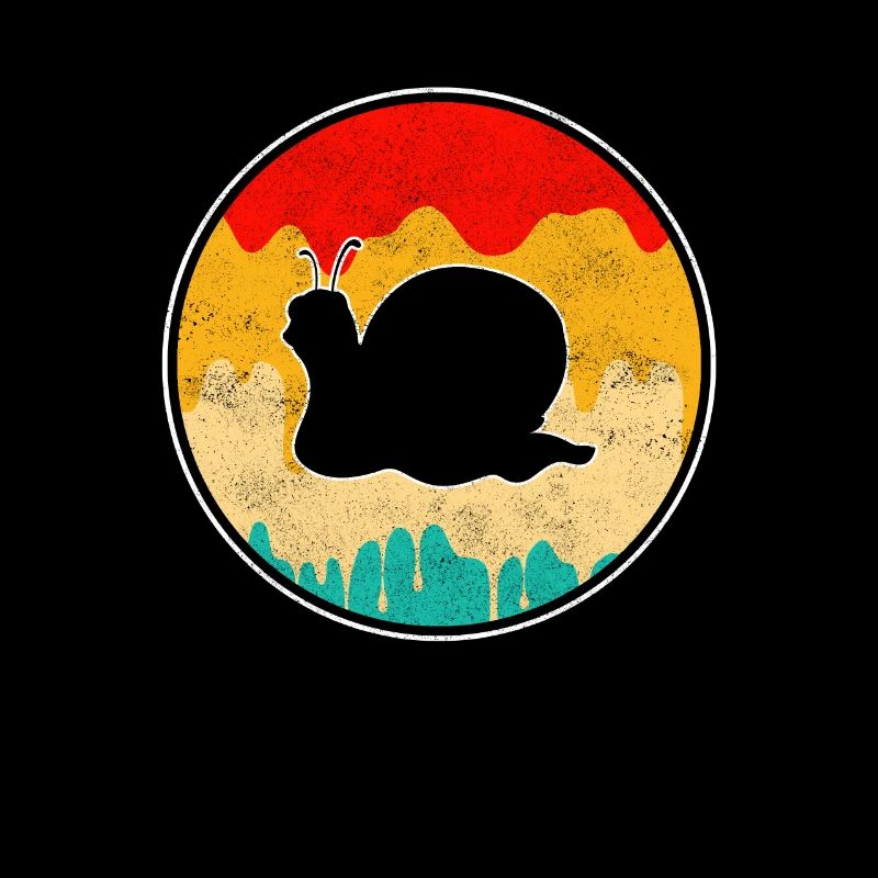 Schnecke Retro
