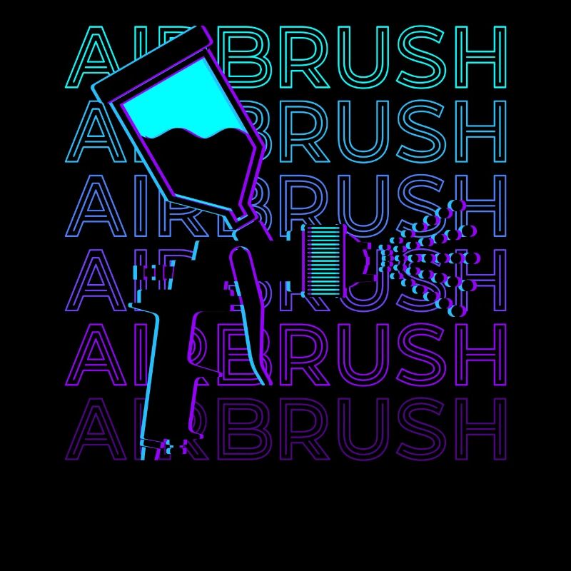 Airbrush Spray Paint Retro Gift