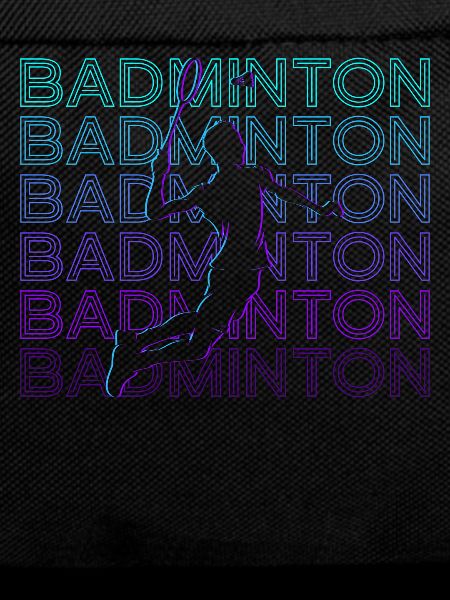 Badminton Player Retro Gift
