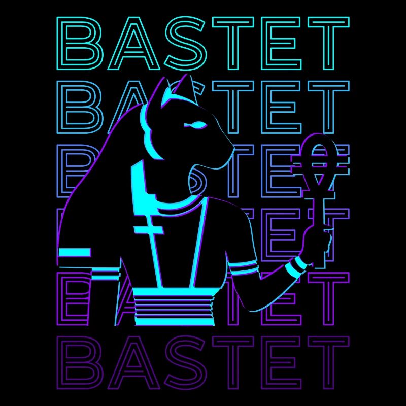 Bastet Déesse égyptienne Chat égyptien Ancient Aeg