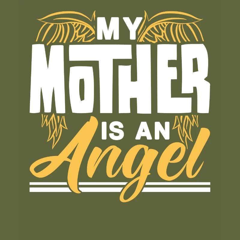Meine Mutter Ist Ein Engel Mama Mami Muttertag