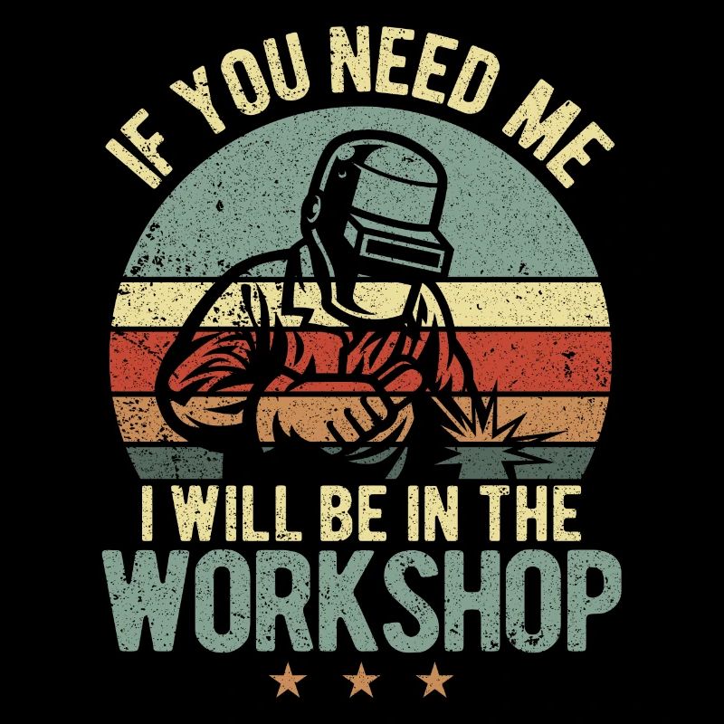 Funny Welder Welding Retro Gift