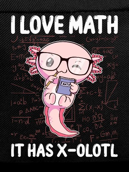 Funny Math Kawaii Axolotl Gift