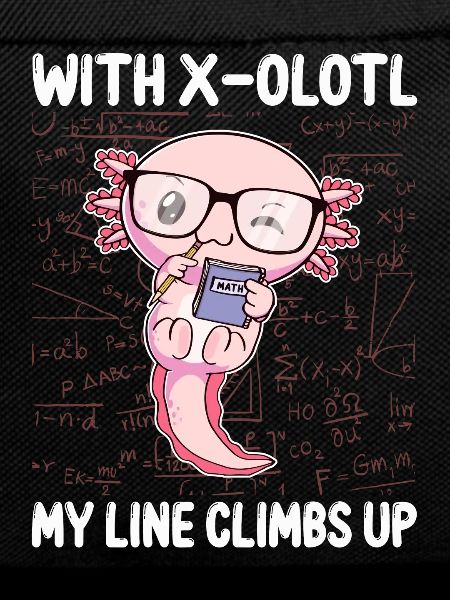 Funny Math Kawaii Axolotl Gift