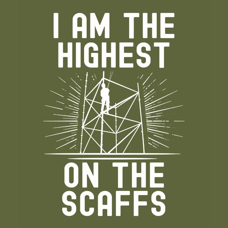 Scaffolding Builder Gift Work Occupation Construction Worker Job